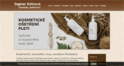 Desktop Screenshot of kadernictvikosmetika.com